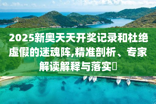2025新奧天天開獎記錄和杜絕虛假的迷魂陣,精準(zhǔn)剖析、專家解讀解釋與落實?